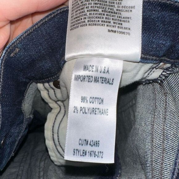 Citizens of Humanity dark wash Amari step hem size 25 jeans - Picture 5 of 6